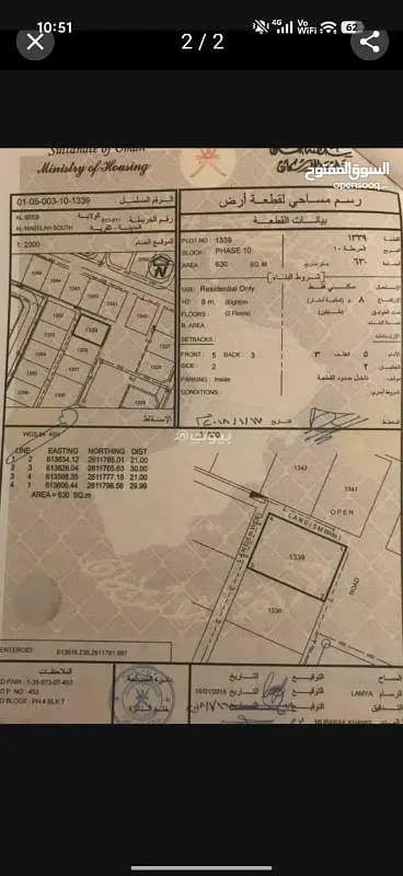 Residential Land For Sale in Al Maabilah, Muscat
