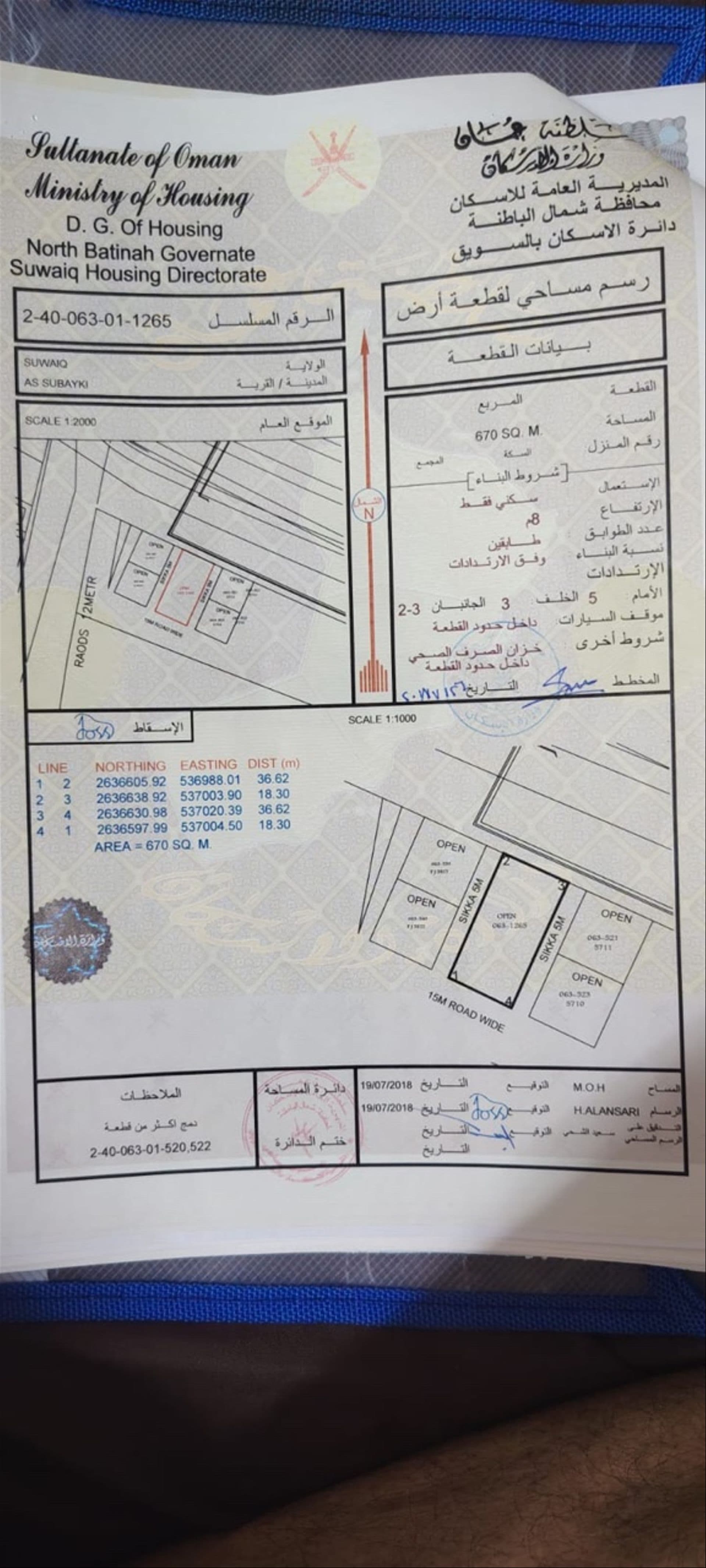 Commercial Land in As Suwayq, As Subaykhi