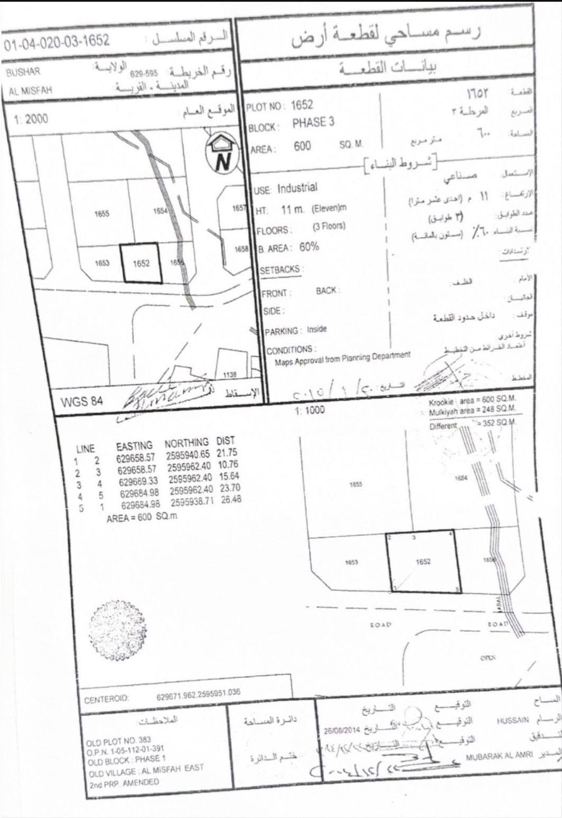 Industrial Land in Bausher, Muscat