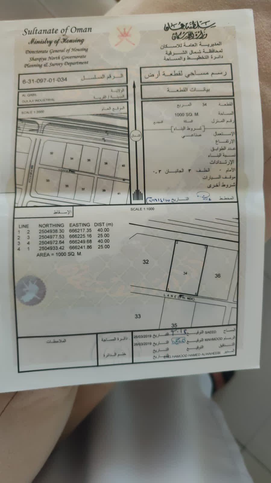 Industrial Land in Al Qabil, Al Mudhayrib