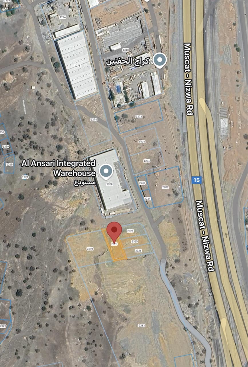 Industrial Land in Al Jufnain, Muscat