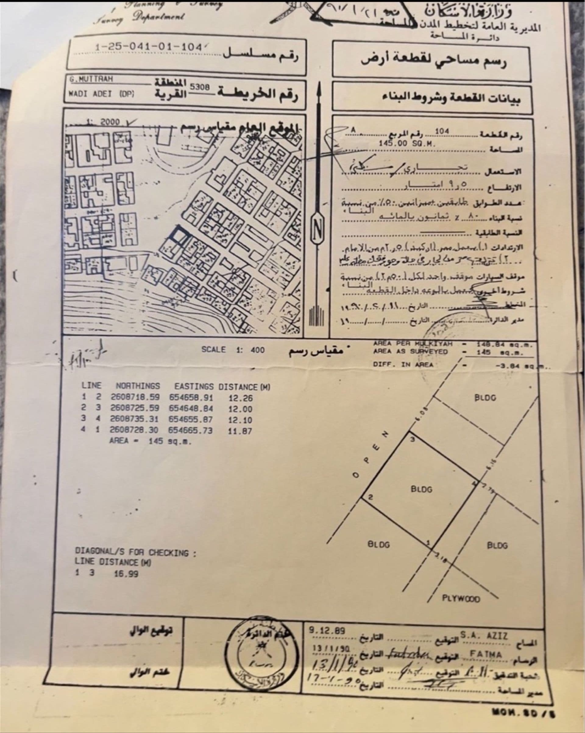 Residential Land in Muttrah, Muscat