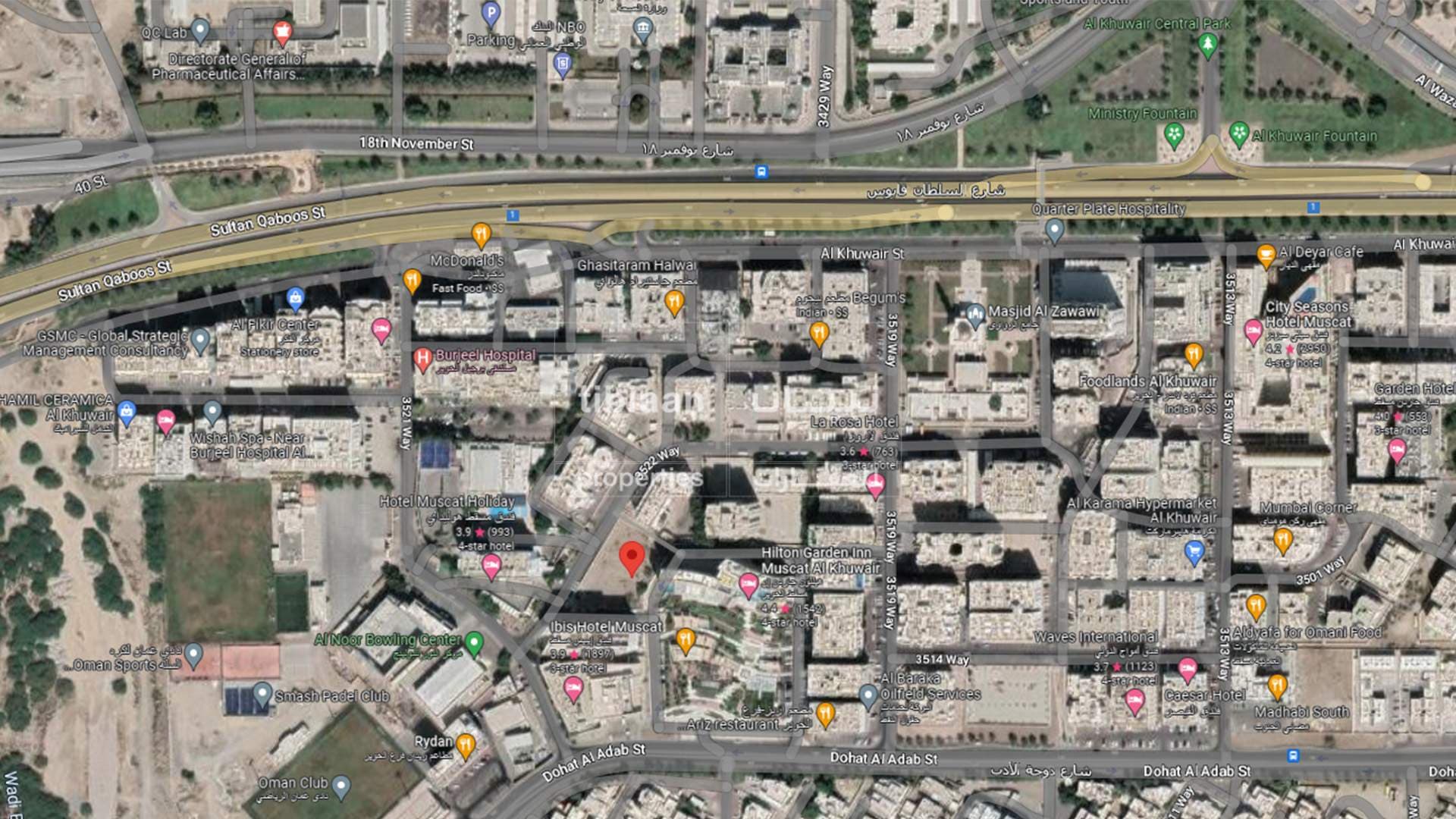 Residential Commercial Land for sale in Al Khuwair